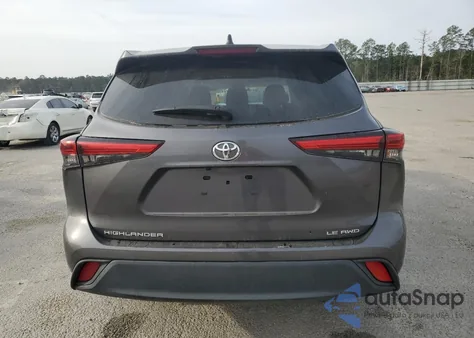 2022 Toyota Highlander L из США, поврежденный, VIN 5TDBZRBHXNS566239